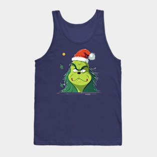 Funny Christmas Monster Tank Top